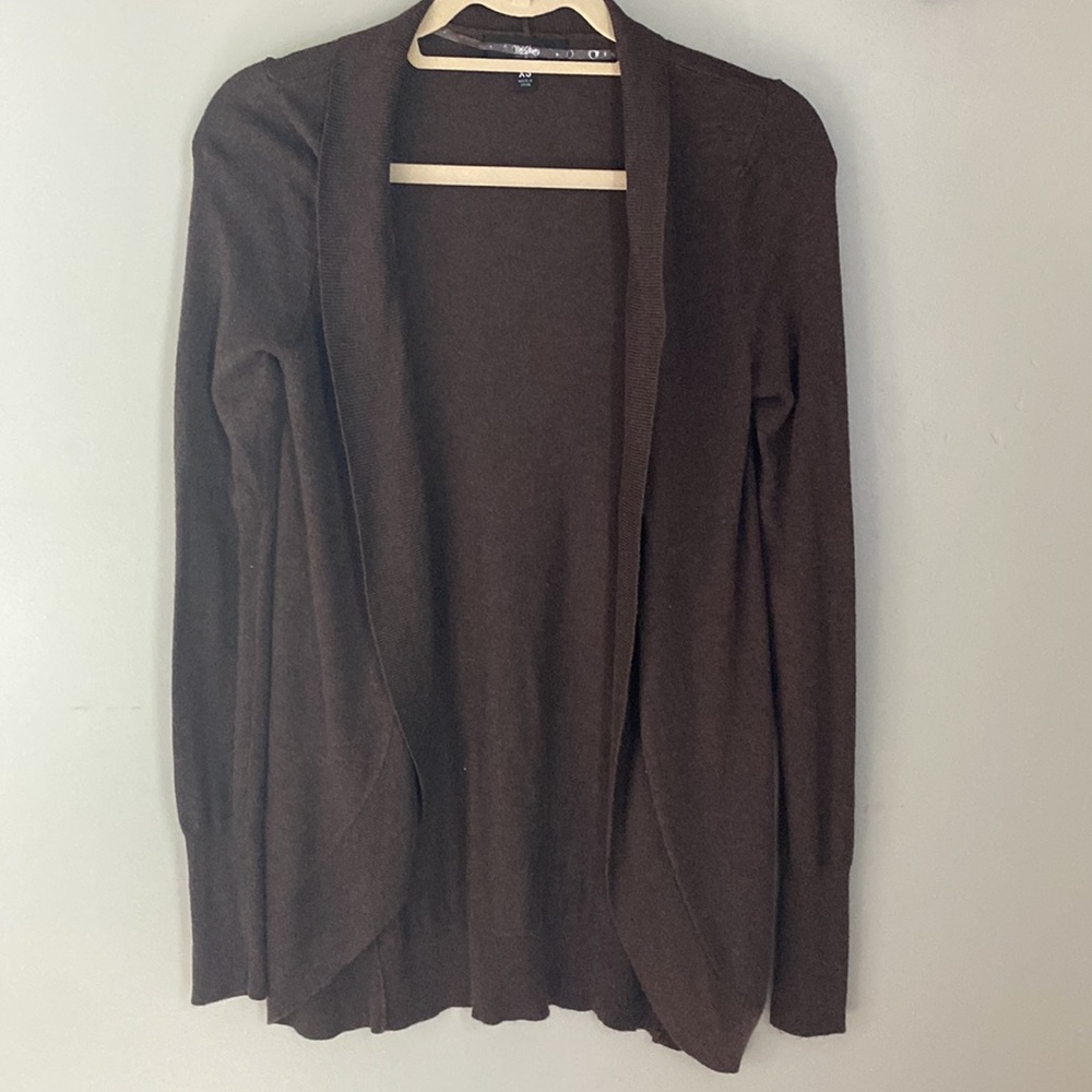 Mossimo Brown Cardigan XS